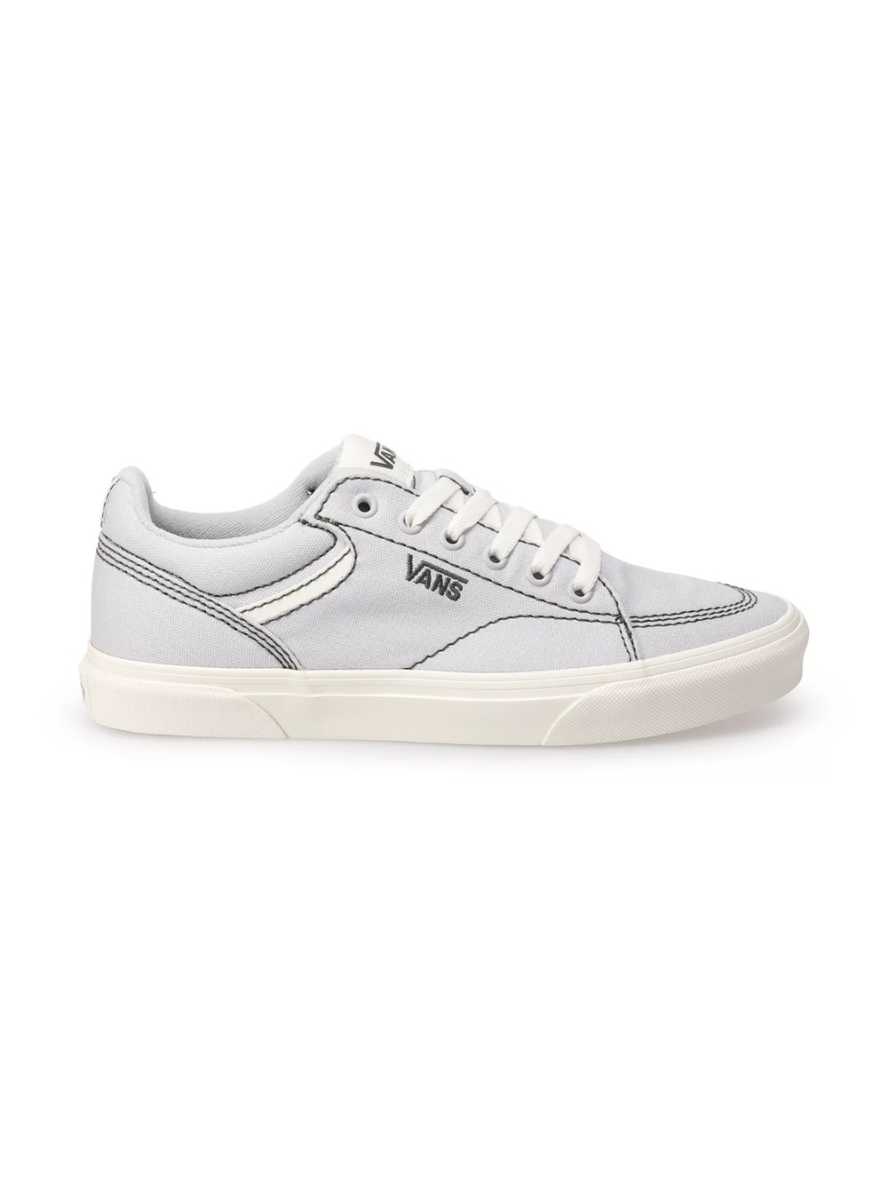 Men’s Vans Low-Top Canvas Sneakers in Light Gray and White size 10 - Picture 5 of 5